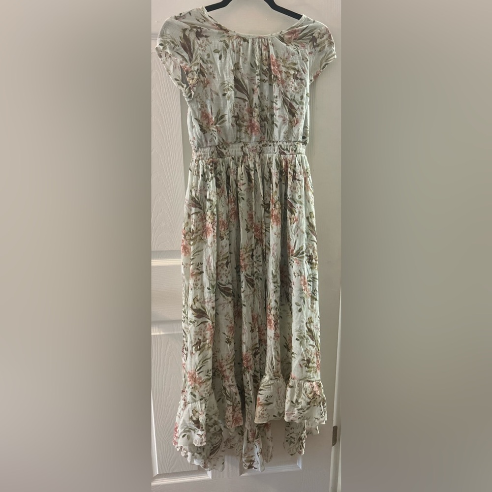 Mía Joy Joyfolie Girls Short Sleeve Floral Maxi Dress Size 12
